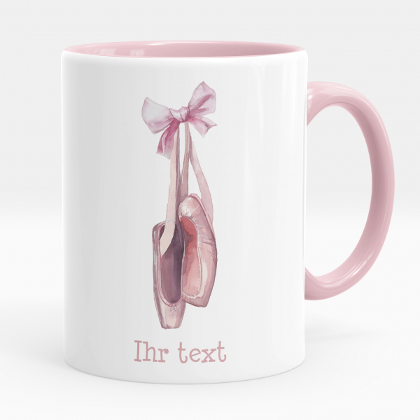 Personalisierte Tasse - Ballerinas