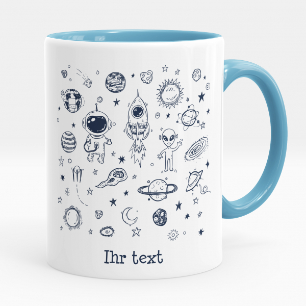 Personalisierte Tasse - Galaxie