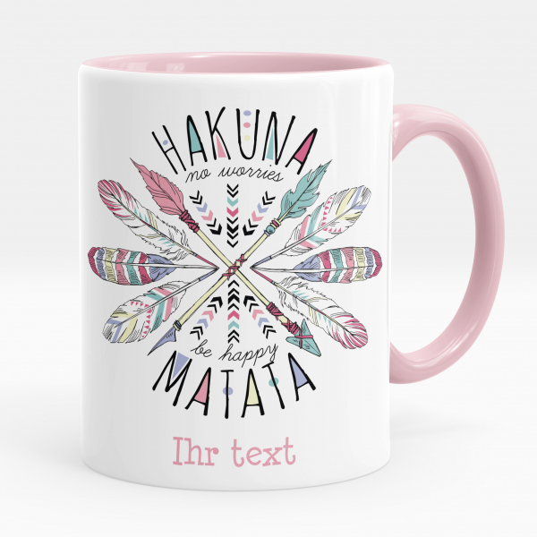Personalisierte Tasse - Hakuna matata