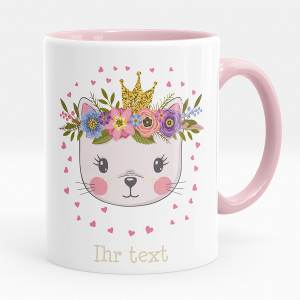 Personalisierte Tasse - Kätzchenprinzessin