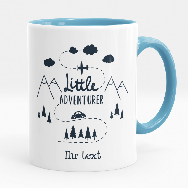 Personalisierte Tasse - Little adventurer
