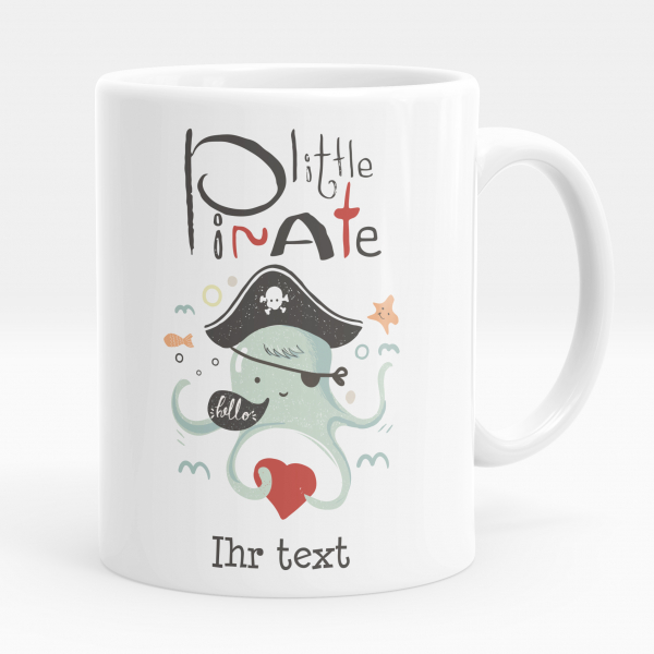 Personalisierte Tasse - Little pirate