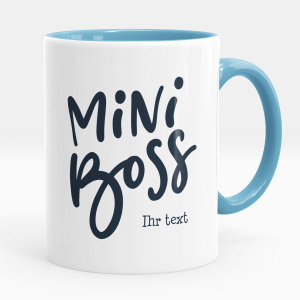 Personalisierte Tasse - Mini Boss