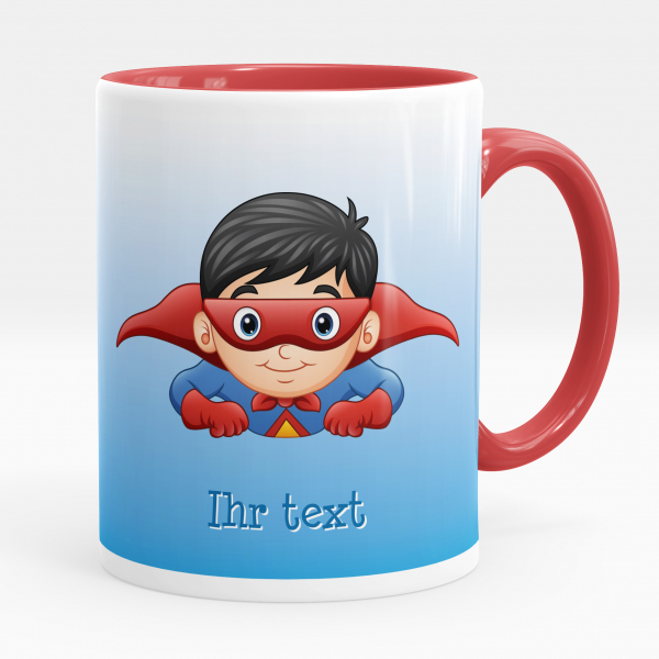 Personalisierte Tasse - Superheld