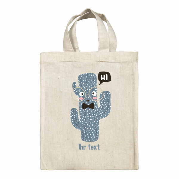 Personalisierte Tragetasche Lunchbox - Kaktus