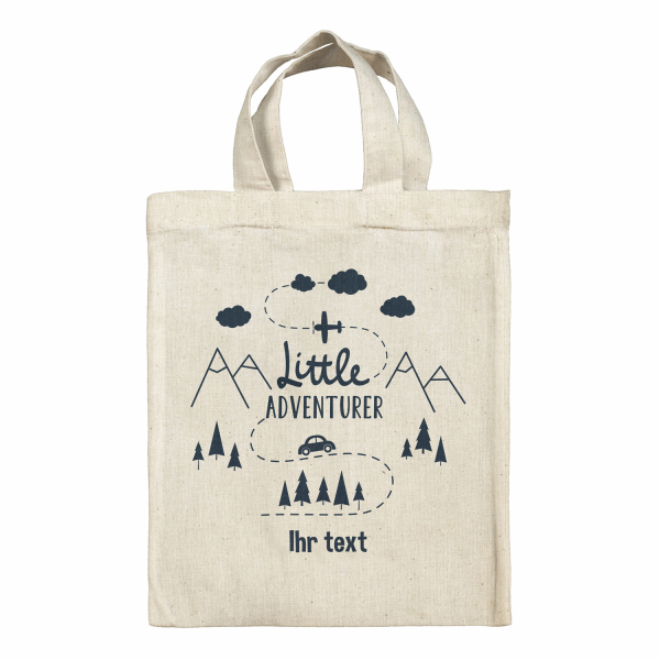 Personalisierte Tragetasche Lunchbox - Little adventurer
