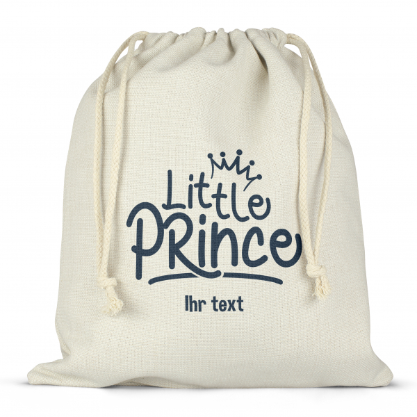 Personalisierter Lunchbox-Beutel mit Schnüren - Little Prince