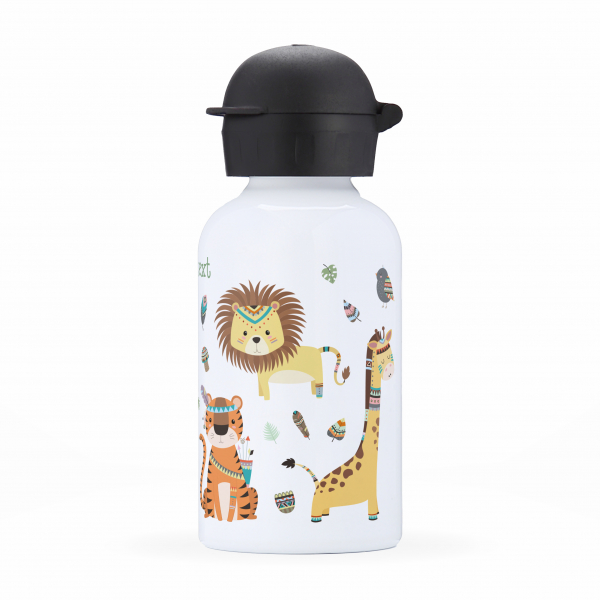 Personalisierte Thermosflasche für Kinder - Indianertiere